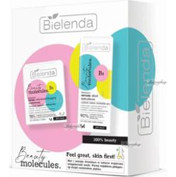 Bielenda - Beauty Molecules Set - Zestaw prezentowy kosmetyków do pielęgnacji twarzy - Krem do twarzy 50 ml + Serum Shot 30 g