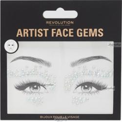 MAKEUP REVOLUTION - Artist Face Gems - Kryształki do twarzy - Srebrne