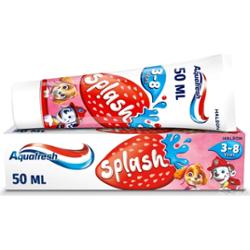 Aquafresh - Splash - Strawberry Flavour Toothpaste - Pasta do zębów dla dzieci 3-8 lat - 50 ml