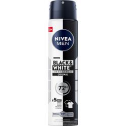 Nivea - Men - Black & White Invisible - Original - 48H Anti-Perspirant - Antyperspirant w aerozolu dla mężczyzn -- 250 ml
