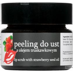 Your Natural Side - Peeling do ust z olejkiem truskawkowym - 20 g