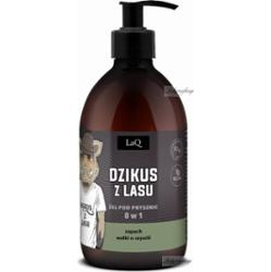 LaQ - Żel pod prysznic dla mężczyzn 8w1 - Dzikus z Lasu - 500 ml