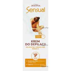 Joanna - Sensual - Krem do depilacji miejsc delikatnych i wrażliwych - 100 g