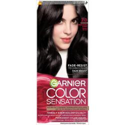 GARNIER - COLOR SENSATION - Trwała farba do włosów - 2.0 Hebanowa Czerń