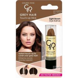 Golden Rose - GRAY HAIR - TOUCH-UP STICK - Sztyft na odrosty - 5,2 g - 06 - LIGHT BROWN