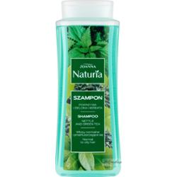 Joanna - Naturia - Nettle and Green Tea Shampoo - Szampon do włosów normalnych i przetłuszczających się - Pokrzywa i Zielona Herbata - 500 ml