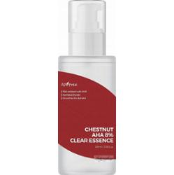 ISNTREE - Chestnut AHA 8% Clear Essence - Esencja do twarzy z kwasem mlekowym i glikolowym - 100 ml
