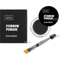 WIBO - Eyebrow Pomade - Wodoodporna pomada do brwi  - 3 BLACK BROWN