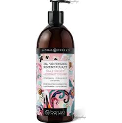 BARWA - Natural Expert - Regenerating Shower Gel - Regenerujący żel pod prysznic - Białe kwiaty + ekstrakty z oliwki - 480 ml