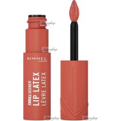 Rimmel Thrill Seeker Lip Latex szminka w płynie odcień 200 So Peachy 6 ml