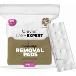 Clavier - Lash Expert - Makeup Removal Pads - Bawełniane płatki kosmetyczne - 5x6 cm - 222 szt.