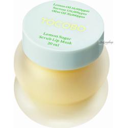 TOCOBO - Lemon Sugar Scrub Lip Mask - Peeling cukrowy do ust - 20 ml