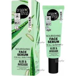 ORGANIC SHOP - Nourishing Face Serum - Wegańskie, odżywcze serum do twarzy - 30 ml