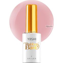 YOSHI - Rubber Base - Baza kauczukowa do paznokci UV / LED - 10 ml - No.7