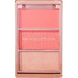 MAKEUP REVOLUTION - Icon Blush - Paleta róży - Authentic Peach