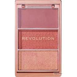 MAKEUP REVOLUTION - Icon Blush - Paleta róży - Aura Points Rose