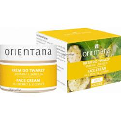 ORIENTANA - Day & Night Face Cream - Krem do twarzy na dzień i na noc do cery tłustej i mieszanej - Morwa & Lukrecja - 50 g