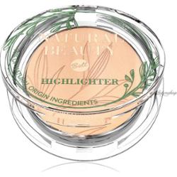 Bell - Natural Beauty - Highlighter - Rozświetlacz do twarzy i ciała z olejem arganowym - 01 Pure Light - 6 g