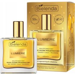 Bielenda - Lumiere - Multifunctional Dry Care Oil - Multifunkcyjny suchy olejek do twarzy, ciała i włosów - 50 ml