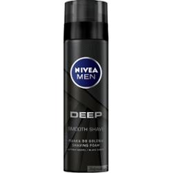 Nivea - Men - Deep Black Carbon - Shaving Foam - Pianka do golenia dla mężczyzn - 200 ml