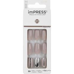 KISS - imPRESS - Press-On Manicure - Paznokcie samoprzylepne - 30 szt - M - Cloudy