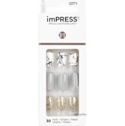 KISS - imPRESS - Press-On Manicure - Paznokcie samoprzylepne - 30 szt - S - Knock Out