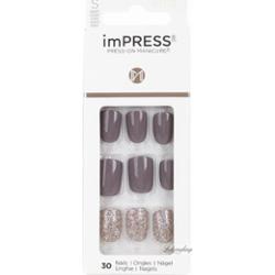 KISS - imPRESS - Press-On Manicure - Paznokcie samoprzylepne - 30 szt - S - Flawless