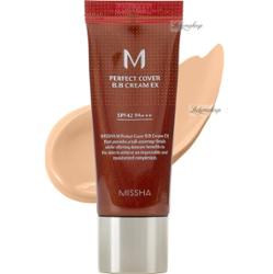 Missha - Perfect Cover BB Cream - Krem BB SPF42 PA+++ - 20 ml - No.26 Natural Caramel