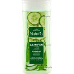 Joanna - Naturia - Cucumber and Aloe Shampoo - Szampon do włosów normalnych i przetłuszczających się - Ogórek i Aloes - 200 ml