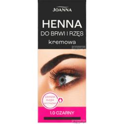 Joanna - Kremowa henna do brwi i rzęs - 1.0 Czarna
