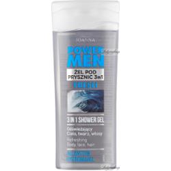 Joanna - Power Men - Fresh 3in1 Shower Gel - Żel pod prysznic 3w1 - 100 ml