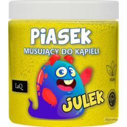 Musujący żółty piasek do kąpieli dla dzieci JULEK LaQ