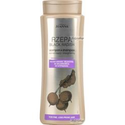 Joanna - Rzepa - Black Radish Shampoo - Wzmacniający szampon do włosów cienkich i ze skłonnością do wypadania - 400 ml