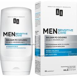 AA - MEN SENSITIVE CARE - Aftershave Balm - Kojąco-regenerujący balsam po goleniu - 100 ml