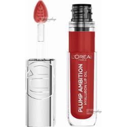 L'Oréal - Plump Ambition Hyaluron Lip Oil - Hialuronowy olejek do ust - 5 ml  - 390 Cherry Cherie