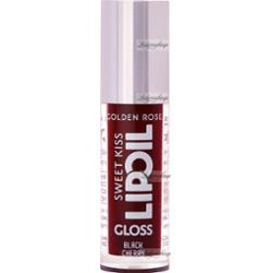 Golden Rose - Sweet Kiss Lip Oil Gloss - Olejek do ust z efektem błyszczyka - 4,7 ml - 08 Black Cherry