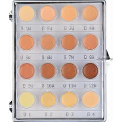 KRYOLAN - Dermacolor - CAMOUFLAGE MINI - PALETTE - Mini paleta 16 podkładów/ kamuflaży do twarzy - ART. 71006 - 1W -12W