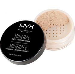 NYX Professional Makeup - MINERAL MATTE FINISHING POWDER - Puder mineralny - 02 - MEDIUM/DARK