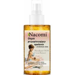 Nacomi - Sunny - Shimmering Tan Accelerating Oil - Olejek przyspieszający opalanie z drobinkami złota - 150ml