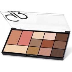 Golden Rose - CITY STYLE - Face & Eye Palette - Paleta do makijażu twarzy - 01 WARM NUDE