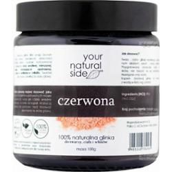 Your Natural Side - 100% naturalna glinka czerwona - 100 g
