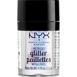 NYX Professional Makeup - Metallic Glitter Paillettes - Brokat do twarzy i ciała  - 05 LUMI-LITE