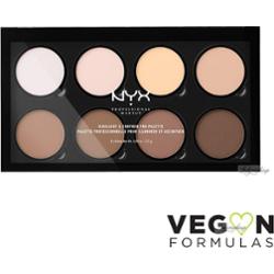 NYX Professional Makeup - HIGHLIGHT & CONTOUR PRO PALETTE - Paleta do konturowania