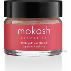 MOKOSH - LIP SCRUB - RASPBERRY - Peeling do ust - Malina - 15 ml