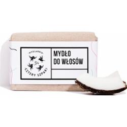 Mydło do włosów z olejem rycynowym bez sznurka, 110 g