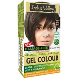 Żelowa farba do włosów, ŚREDNI BRĄZ