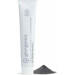 Remineralizująca pasta do zębów z węglem aktywnym, hydroksyapatytem i  fluorem ,75 ml