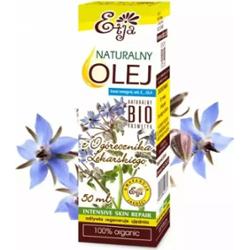 Naturalny BIO olej z ogórecznika lekarskiego (kwas omega6, witamina E., GLA), 50 ml