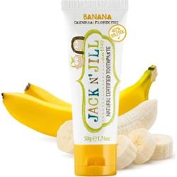 Bananowa naturalna pasta do zębów dla dzieci, 50 g