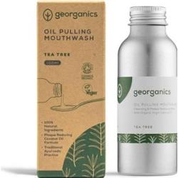 Olej do płukania ust, naturalny skład, do codziennej pielęgnacji, smak ziołowy (drzewo herbaciane), 100 ml